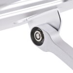 StarTech.com Ergonomic Laptop Stand Adjustable Height, Aluminium, Foldable, Supports 10kg, Silver