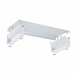 StarTech.com Ergonomic Monitor Riser Stand, 15kg Capacity, Steel Platform, Silver