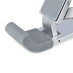 StarTech.com Foldable Laptop Riser Stand, Adjustable Aluminium, 10kg Capacity, Silver