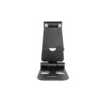 StarTech.com Foldable Phone Tablet Stand, Adjustable Aluminium Holder for 4" to 13" Devices, Black