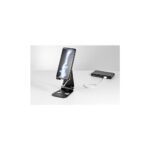 StarTech.com Foldable Phone Tablet Stand, Adjustable Aluminium Holder for 4" to 13" Devices, Black