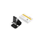 StarTech.com Foldable Phone Tablet Stand, Adjustable Aluminium Holder for 4" to 13" Devices, Black