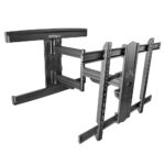 StarTech.com FPWARTS1 Full Motion TV Wall Mount for 37" - 80" Displays, 50kg, VESA 600x400, Black