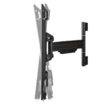 StarTech.com FPWARTS1 Full Motion TV Wall Mount for 37" - 80" Displays, 50kg, VESA 600x400, Black