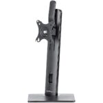 StarTech.com Free Standing Single Monitor Mount for 34" Displays, 7kg, Height Adjustable, Black