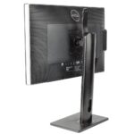 StarTech.com Free Standing Single Monitor Mount for 34" Displays, 7kg, Height Adjustable, Black