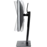 StarTech.com Free Standing Single Monitor Mount for 34" Displays, 7kg, Height Adjustable, Black