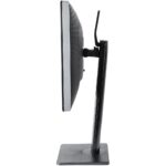 StarTech.com Free Standing Single Monitor Mount for 34" Displays, 7kg, Height Adjustable, Black