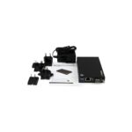 StarTech.com Gigabit Ethernet Copper-to-Fiber Media Converter SM LC 20km Black