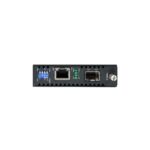 StarTech.com Gigabit Ethernet Fiber Media Converter Open SFP Slot 1000Base-T/LX/SX Black