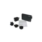 StarTech.com Gigabit Ethernet Multi Mode Fiber Media Converter SC, 550m, Steel, Black