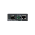 StarTech.com Gigabit Ethernet to Fiber Media Converter MM/SM Open SFP Slot TAA Black