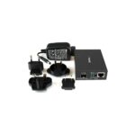 StarTech.com Gigabit Ethernet to Fiber Media Converter MM/SM Open SFP Slot TAA Black