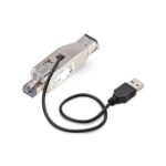 StarTech.com Gigabit Fiber to RJ45 Ethernet Media Converter, Singlemode 10km/Multimode 800m, USB Powered