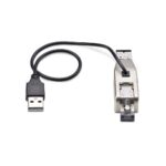 StarTech.com Gigabit Fiber to RJ45 Ethernet Media Converter, Singlemode 10km/Multimode 800m, USB Powered