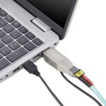 StarTech.com Gigabit Fiber to RJ45 Ethernet Media Converter, Singlemode 10km/Multimode 800m, USB Powered
