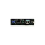 StarTech.com Gigabit Single Mode Fiber Media Converter LC 40km 1000Base-T Black