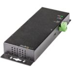 StarTech.com HB31C2A2CME 4 Port USB 3.2 Gen 2 Industrial Hub, 2x USB-C, 2x USB-A, 10Gbps, Black