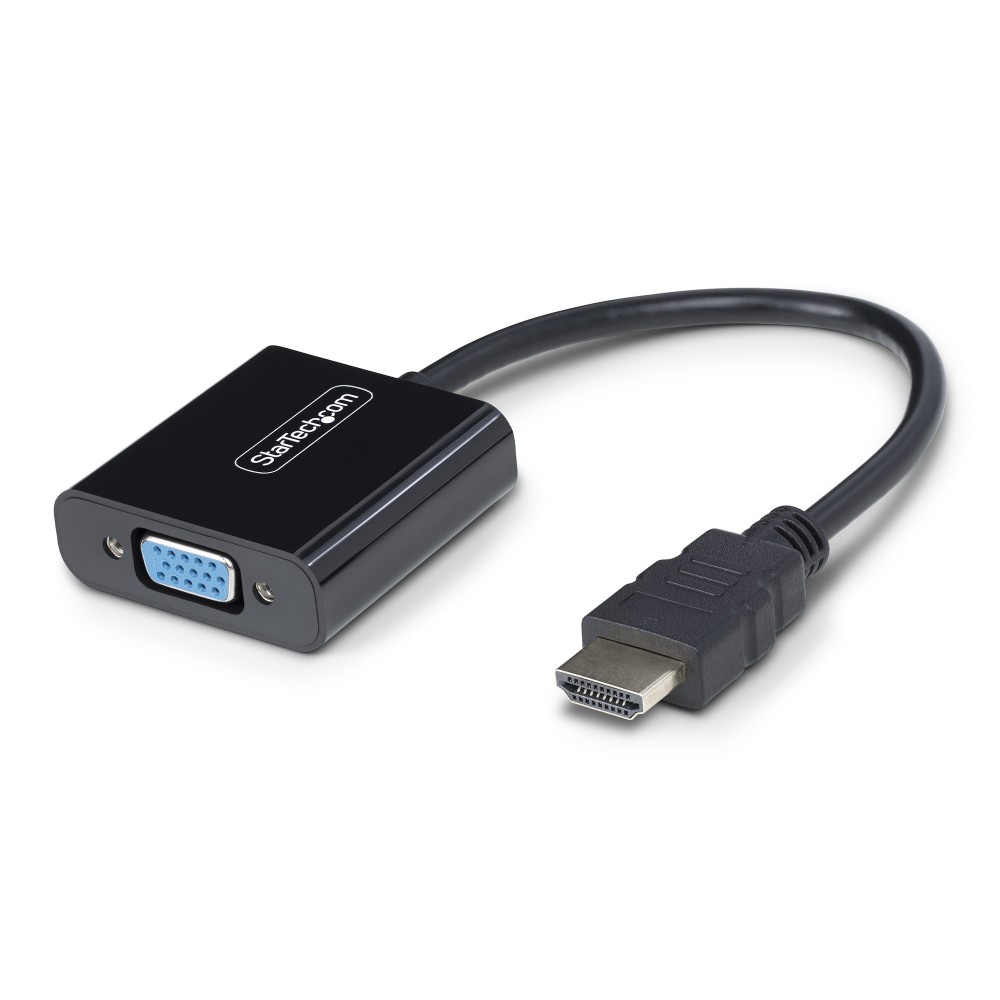 StarTech.com HDMI to VGA Adapter Active Video Converter 0.189m 1920x1200 1080p StarTech.com HDMI to VGA Adapter Active Video Converter 0.189m 1920x1200 1080p