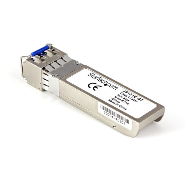 StarTech.com HPE J9151E Compatible SFP+ Transceiver Module 10GbE 10km LC 1310nm DDM Silver