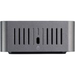 StarTech.com Hybrid Universal Triple Monitor USB-C/USB-A Dock - 4K 60Hz, 85W PD, 6x USB Hub, GbE, Black/Grey