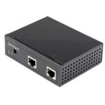 StarTech.com Industrial Gigabit PoE Splitter - 90W PoE+++, 12-48V DC, -40C to +75C, Black