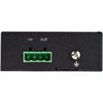 StarTech.com Industrial PoE+ Fiber to Ethernet Media Converter 60W SFP to RJ45 -40 to 75°C IP30