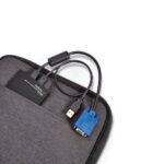 StarTech.com KVM Console to USB 2.0 Portable Laptop Crash Cart Adapter Black