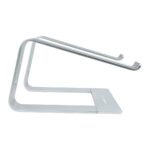 StarTech.com Laptop Stand for Desk, 17" Max, 5kg, Aluminium, Silver, Ergonomic Riser