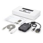 StarTech.com Laptop-to-Server KVM Console Adapter, USB & VGA, Full HD 1920x1200, Black
