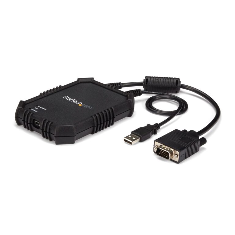 StarTech.com Laptop-to-Server KVM Console Adapter, USB & VGA, Full HD 1920x1200, Black