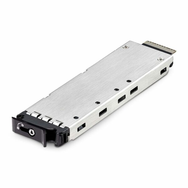 StarTech.com M.2 NVMe SSD Drive Tray PCIe 4.0 Hot-Swap Black/Silver