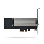 StarTech.com M.2 NVMe SSD to PCIe x4 Mobile Rack with Removable Tray, PCIe 4.0, Hot-Swap, Black/Silver