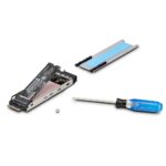 StarTech.com M.2 NVMe SSD to PCIe x4 Mobile Rack with Removable Tray, PCIe 4.0, Hot-Swap, Black/Silver