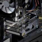 StarTech.com M.2 NVMe SSD to PCIe x4 Mobile Rack with Removable Tray, PCIe 4.0, Hot-Swap, Black/Silver