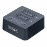 StarTech.com M2DUP11 M.2 NVMe SSD Duplicator & Dock, 90GBpm, USB 3.2 20Gbps, Black