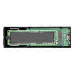 StarTech.com M2USBCNVMESATA USB-C 10Gbps to M.2 NVMe/SATA SSD Enclosure, Aluminium, Grey