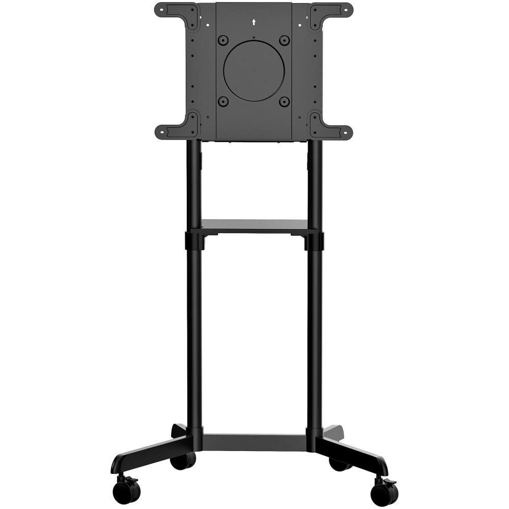 StarTech.com Mobile TV Cart for 37-70" Displays, 70kg Max Load, Rolling Floor Stand with Shelf, Black StarTech.com Mobile TV Cart for 37-70" Displays, 70kg Max Load, Rolling Floor Stand with Shelf, Black