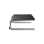 StarTech.com Monitor Riser Stand Steel & Aluminium Height Adjustable for 1x 32" (10kg) Display Black/Silver