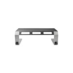 StarTech.com Monitor Riser Stand Steel & Aluminium Height Adjustable for 1x 32" (10kg) Display Black/Silver