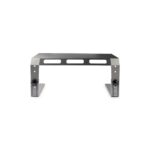 StarTech.com Monitor Riser Stand Steel & Aluminium Height Adjustable for 1x 32" (10kg) Display Black/Silver