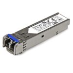 StarTech.com MSA Uncoded SFP Module 1000BASE-LX 1GbE Single Mode Fiber Optic Transceiver LC 10km DDM