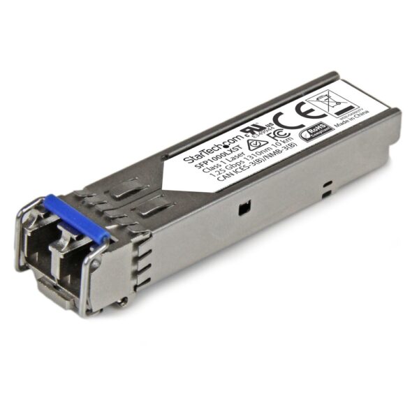 StarTech.com MSA Uncoded SFP Module 1000BASE-LX 1GbE Single Mode Fiber Optic Transceiver LC 10km DDM