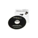 StarTech.com Nano USB Wi-Fi Adapter - AC600 Dual-Band Wireless 433Mbps USB 2.0 Black
