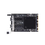 StarTech.com OCP 3.0 SFP+ Network Card, Dual-Port 10Gbps, Intel X710-BM2, Black