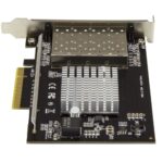 StarTech.com PEX10GSFP4I Quad Port 10GbE SFP+ Network Card, Intel XL710 PCIe 3.0 Fiber Optic LAN Card