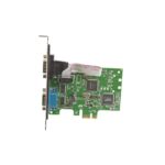 StarTech.com PEX2S1050 2-Port PCIe RS232 Serial Card with 16C1050 UART, 460.8 Kbps