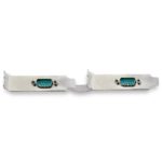 StarTech.com PEX2S953LP 2-Port PCIe RS232 Serial Adapter Card with 16950 UART - Low Profile