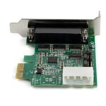 StarTech.com PEX4S03LP 4-Port PCIe RS232 Serial Adapter Card 921.6Kbit/s - Windows/Linux