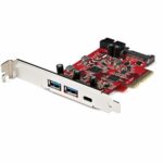 StarTech.com PEXUSB312A1C1H 5-Port USB 3.2 Gen 2 PCIe Card - 1x USB-C, 2x USB-A, 2x IDC - 10Gbps